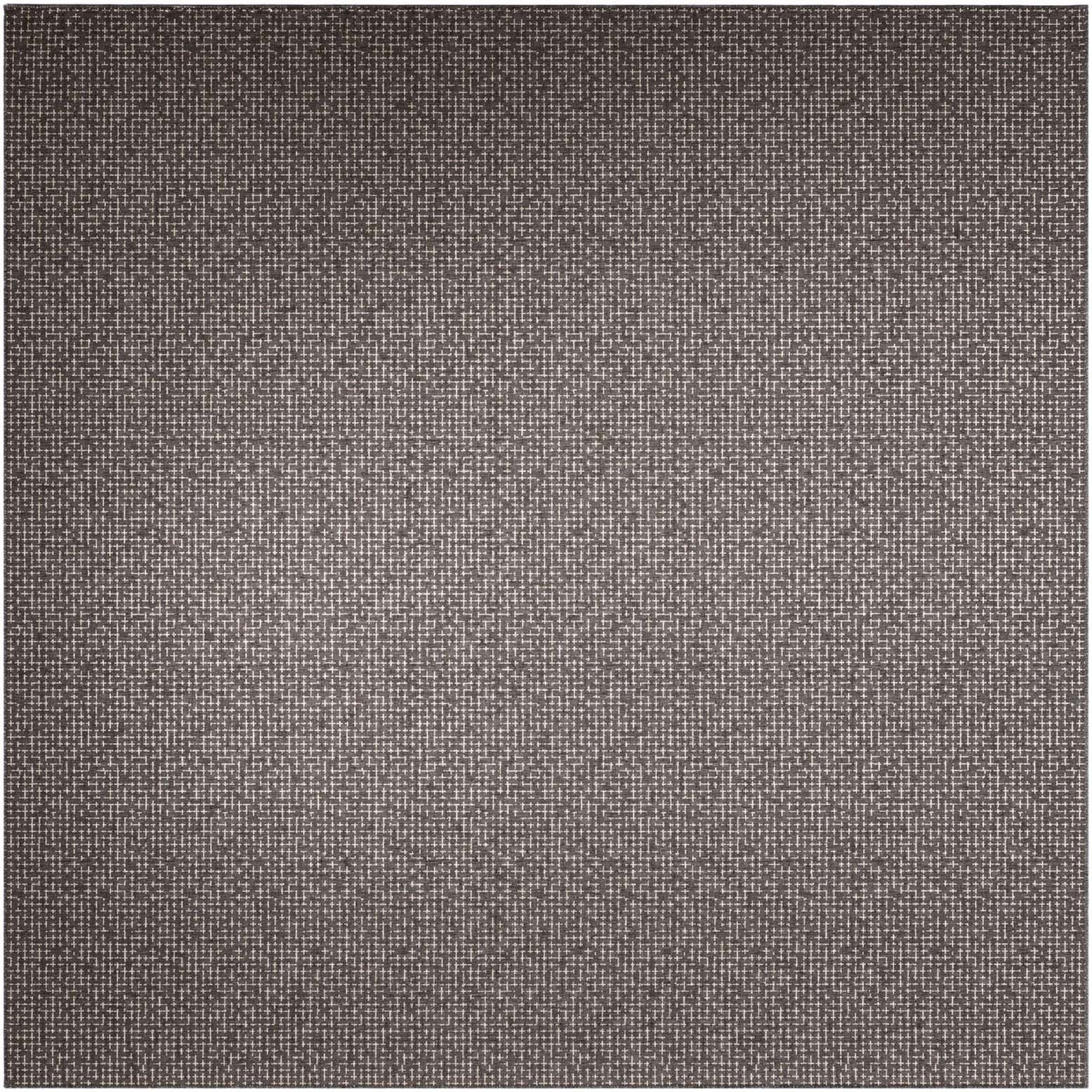 13' x 13' Easy-Clean Checkered Indoor / Outdoor Square Rug