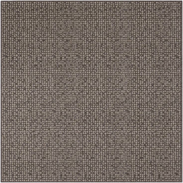 Detail image of 7' 10 x 7' 10 Easy-Clean Checkered Indoor / Outdoor Square Rug