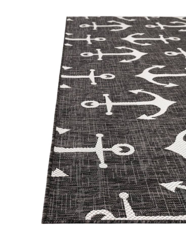 Detail image of 13' x 13' Easy-Clean Coastal Indoor / Outdoor Square Rug