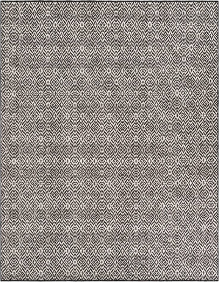 Detail image of 7' 10 x 7' 10 Easy-Clean Lattice Indoor / Outdoor Square Rug