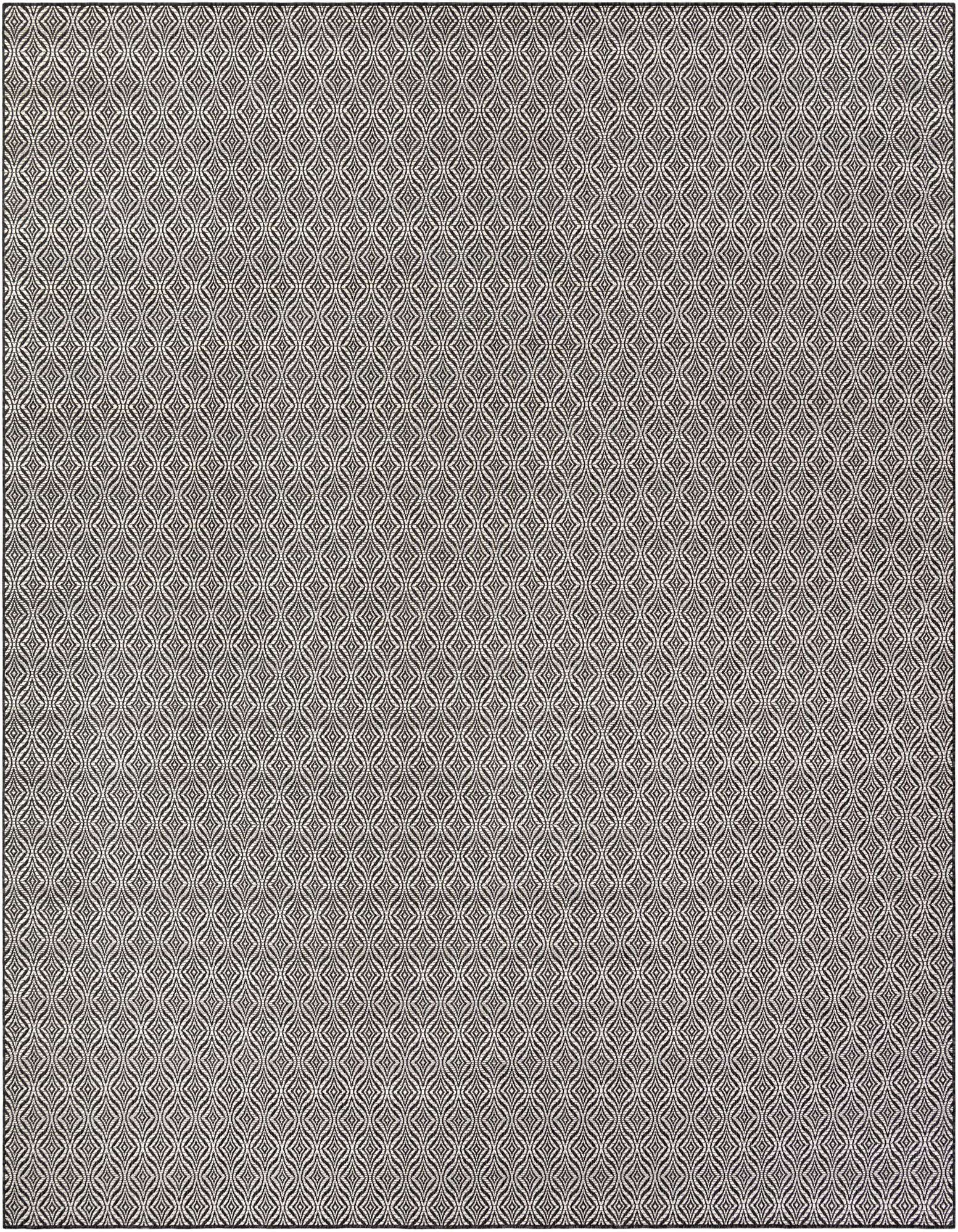13' x 13' Easy-Clean Lattice Indoor / Outdoor Square Rug
