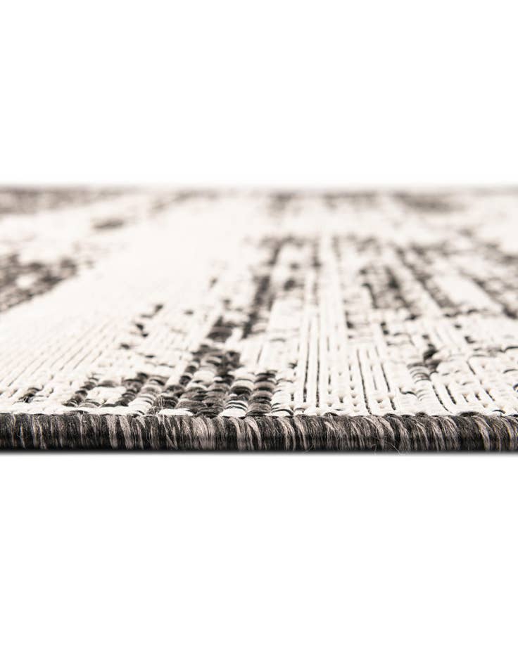Detail image of 10' x 10' Easy-Clean Modern Indoor / Outdoor Square Rug