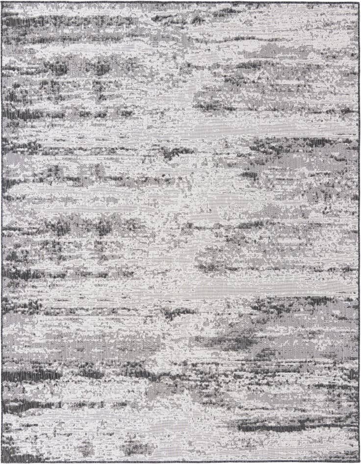 Detail image of 10' x 10' Easy-Clean Modern Indoor / Outdoor Square Rug