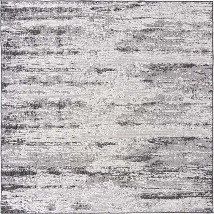 10' x 10' Easy-Clean Modern Indoor / Outdoor Square Rug