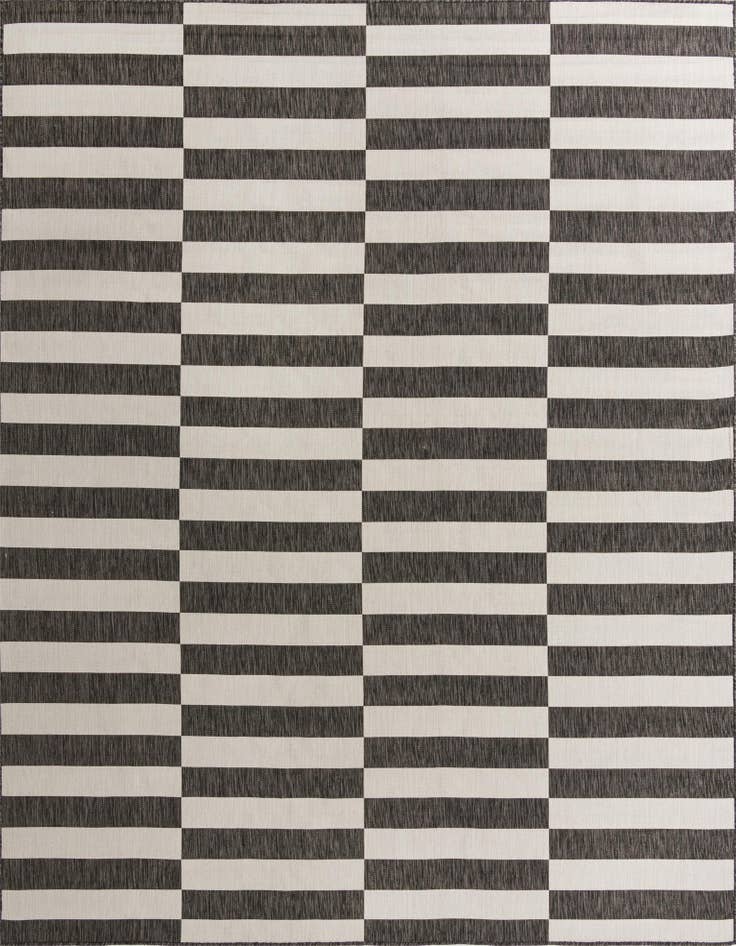 Detail image of 10' 8 x 10' 8 Easy-Clean Ribbon Indoor / Outdoor Square Rug