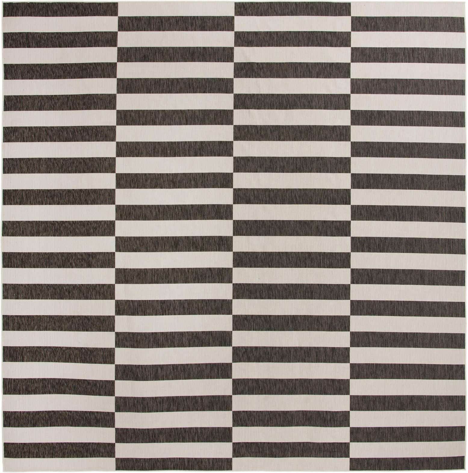 13' x 13' Easy-Clean Ribbon Indoor / Outdoor Square Rug