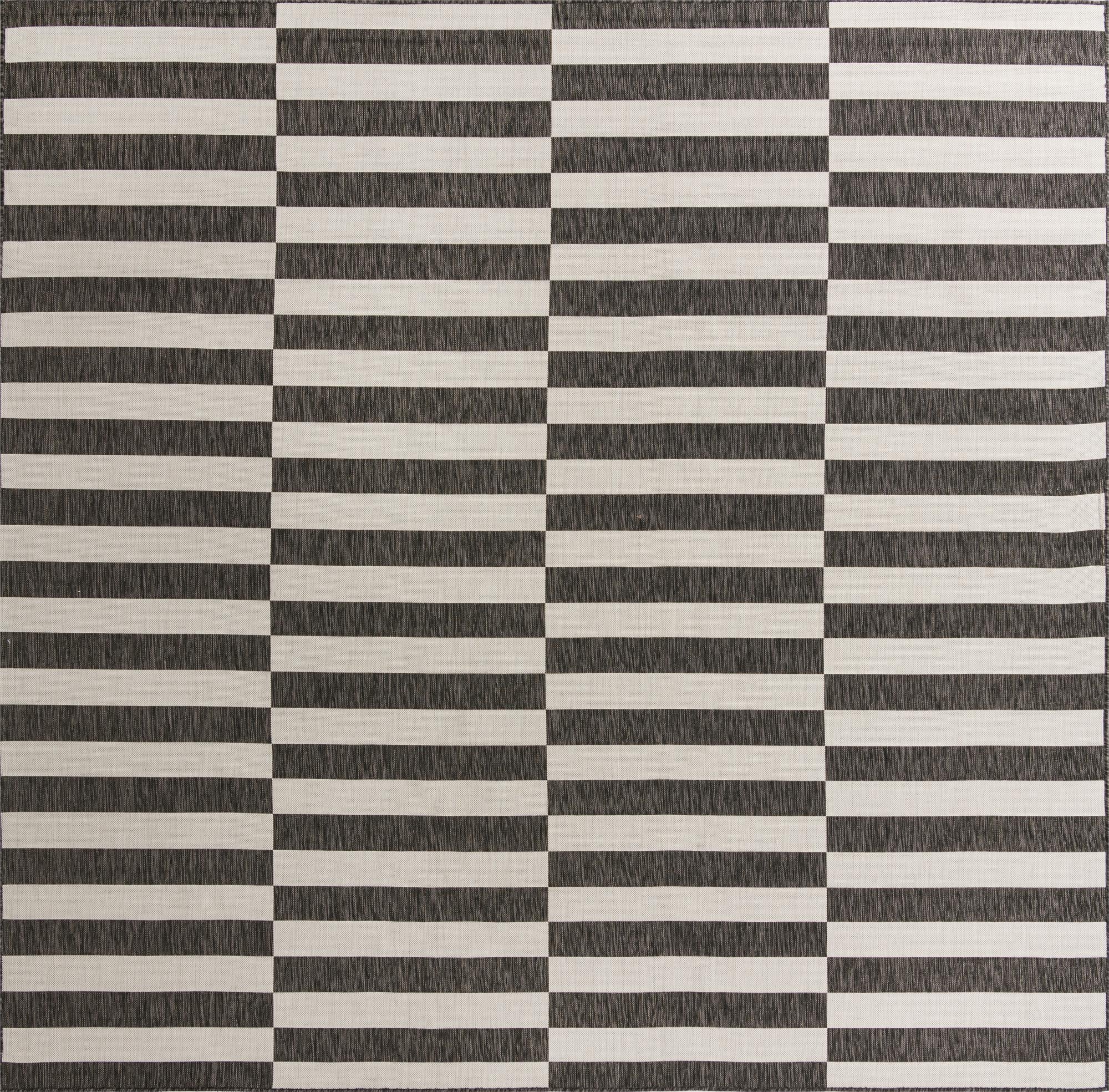 Primary image  10' 8 x 10' 8  Washable Ribbon Indoor / Outdoor Square Rug