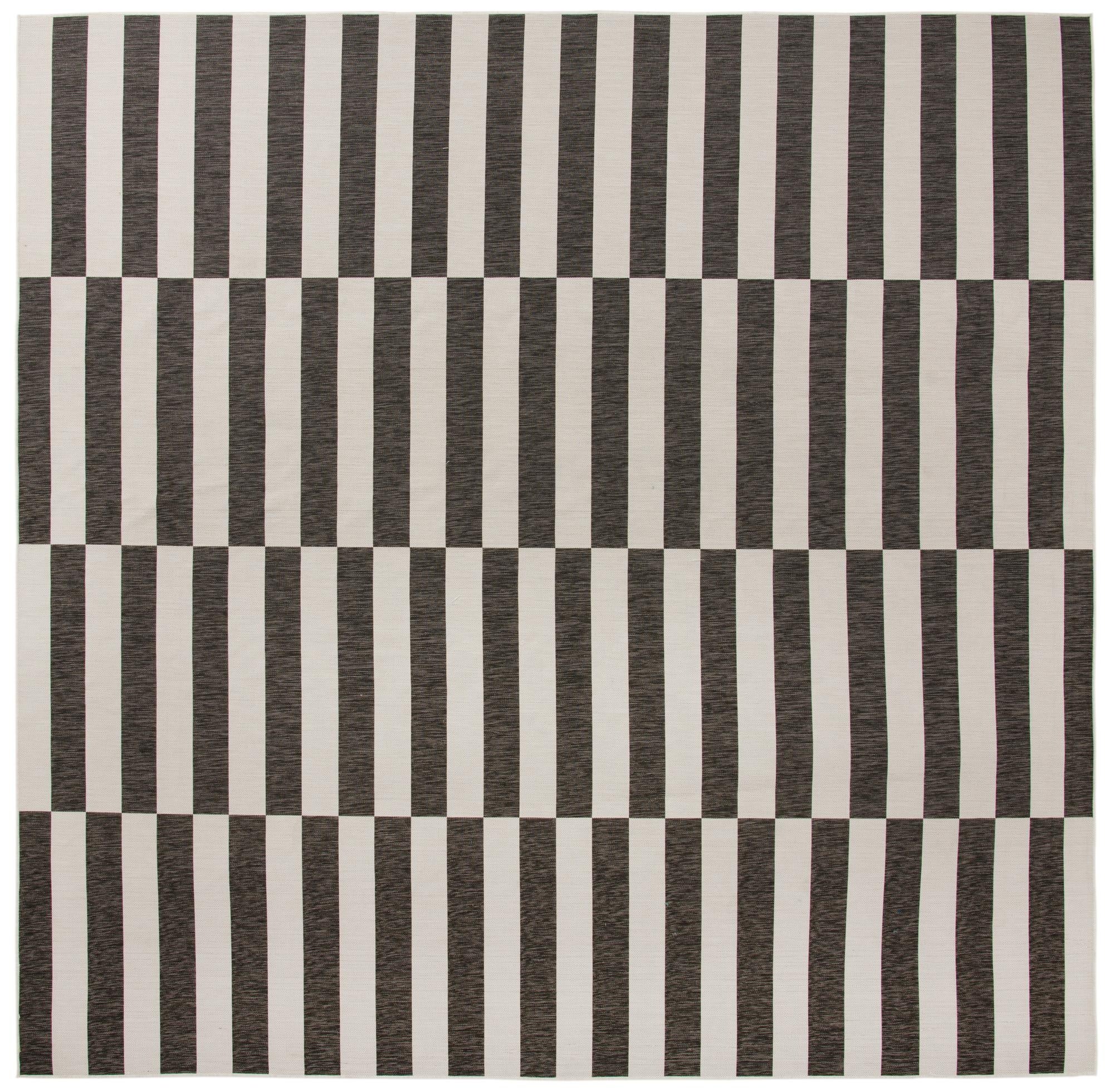 13' x 13' Washable Ribbon Indoor / Outdoor Square Rug