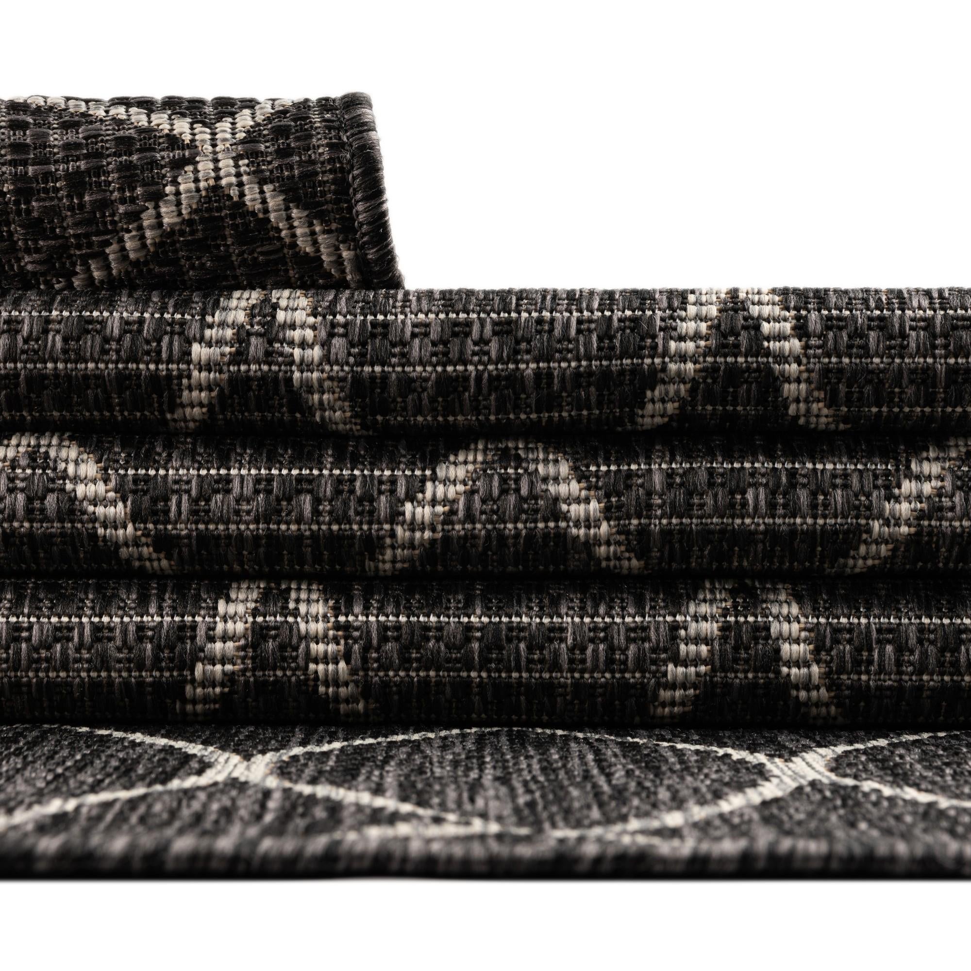 10' x 10' Easy-Clean Trellis Indoor / Outdoor Square Rug