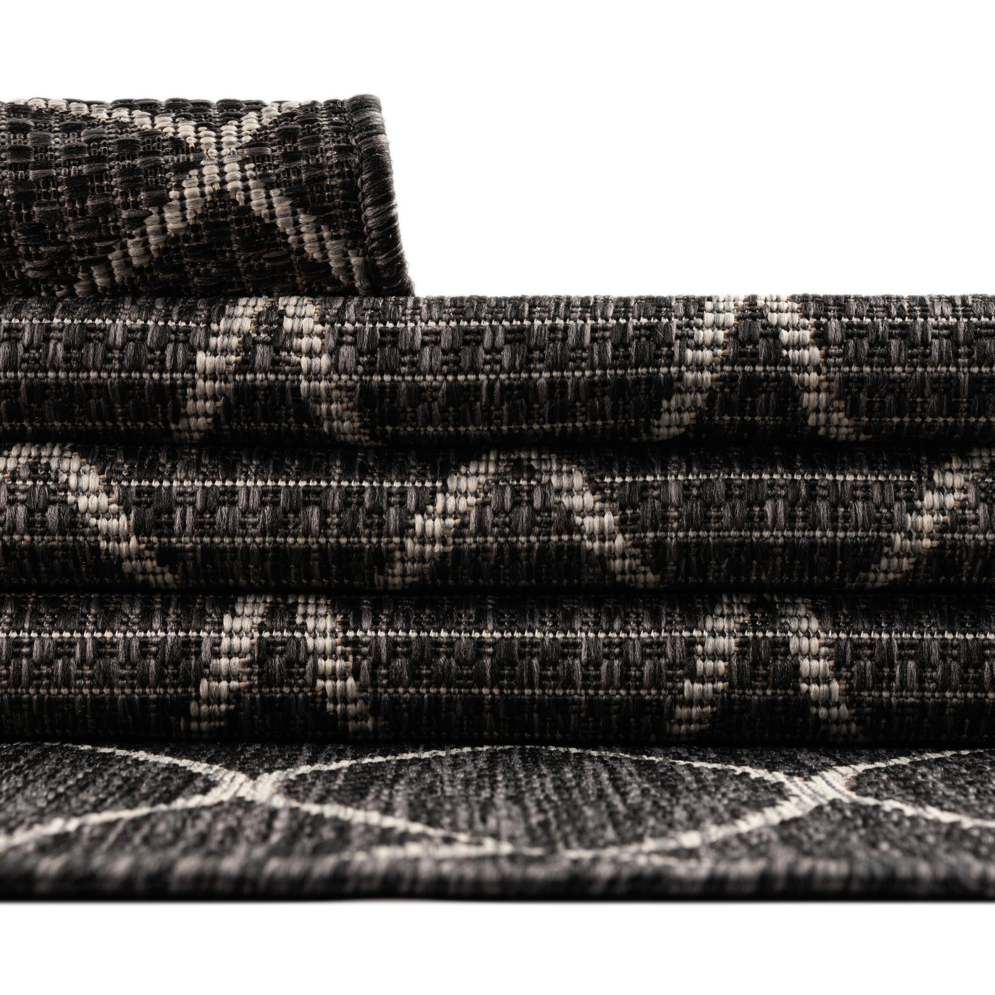 10' x 10' Easy-Clean Trellis Indoor / Outdoor Square Rug