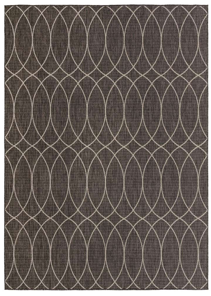 10' x 10' Easy-Clean Trellis Indoor / Outdoor Square Rug