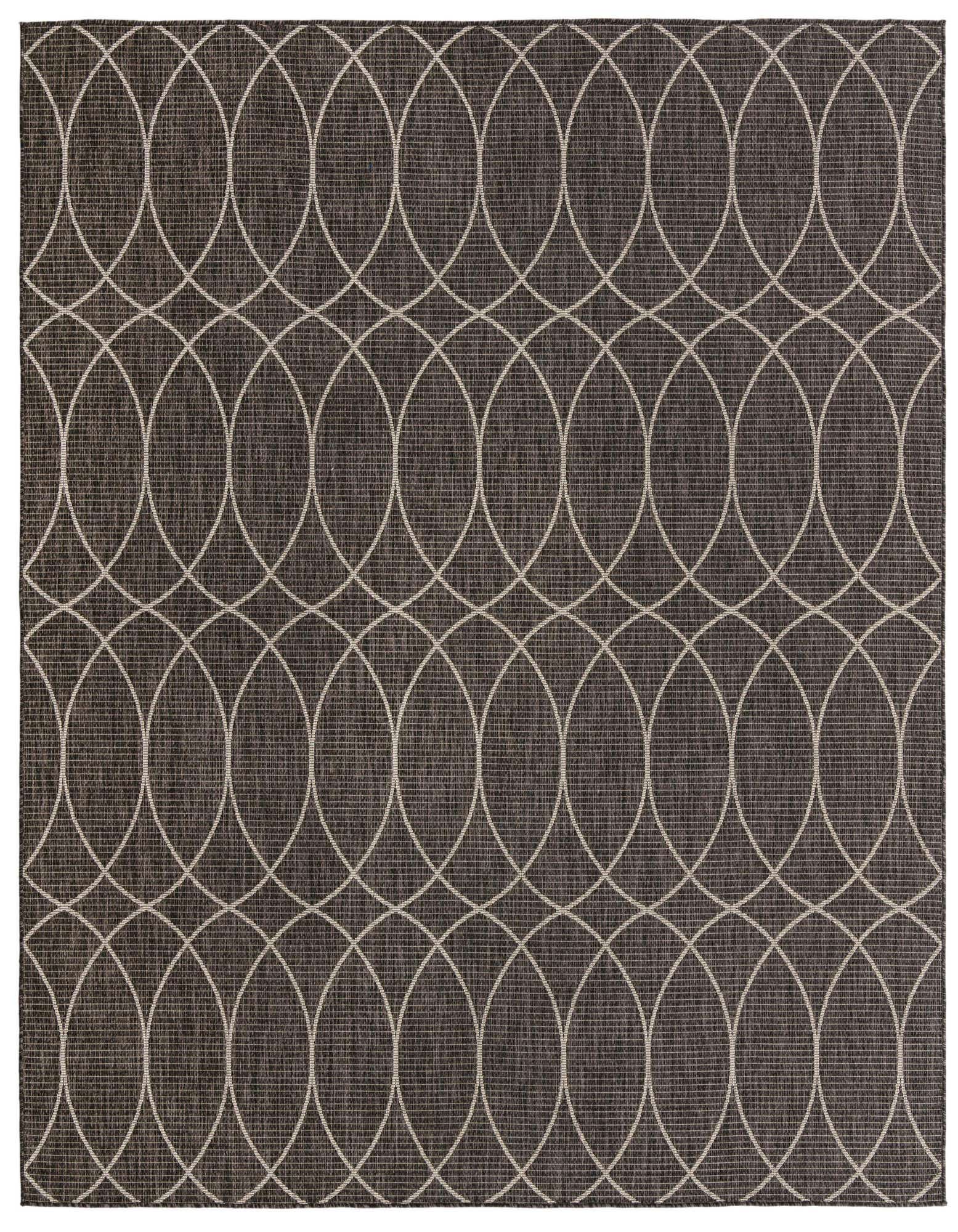 10' x 10' Easy-Clean Trellis Indoor / Outdoor Square Rug