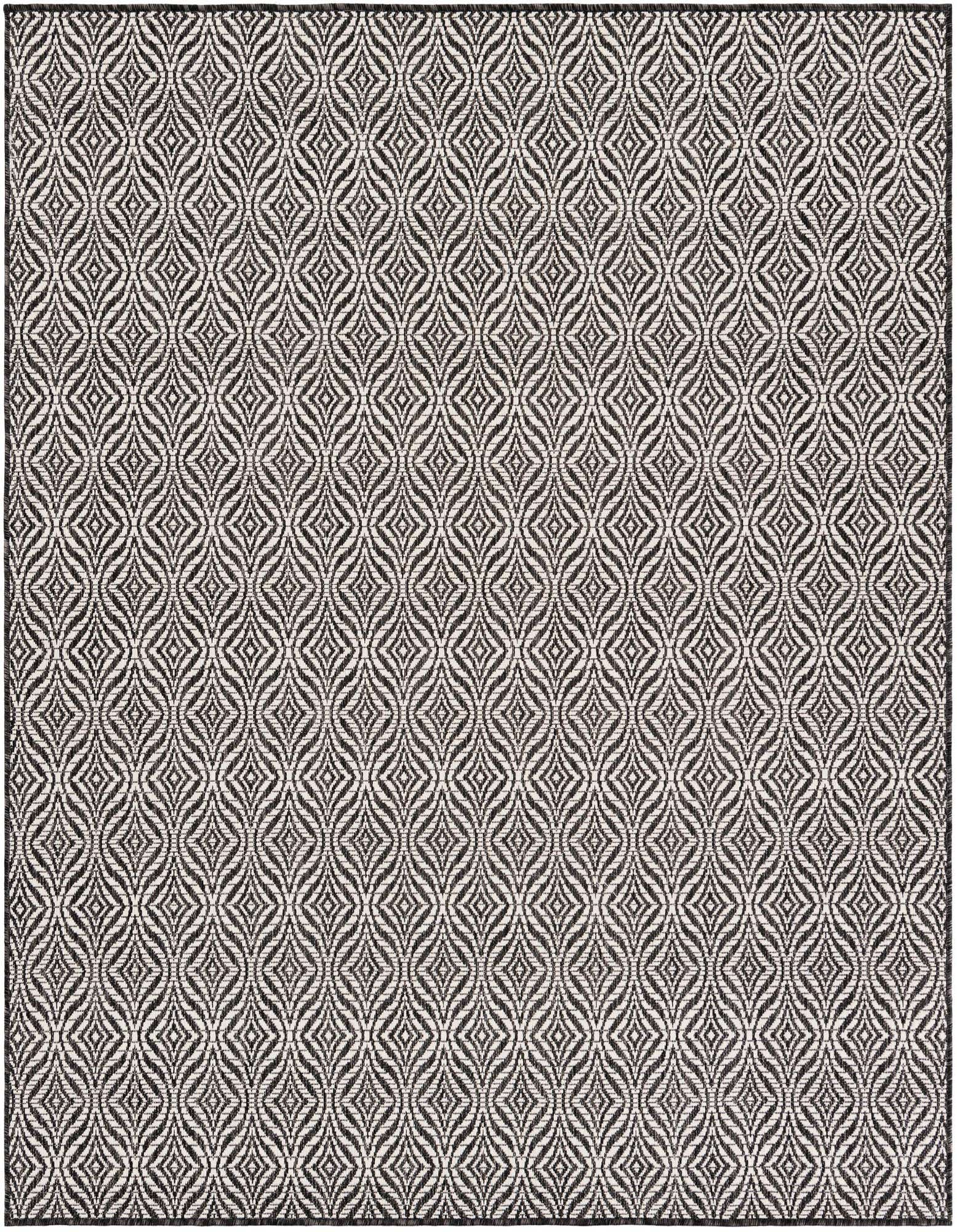 6' x 6' Easy-Clean Trellis Indoor / Outdoor Square Rug