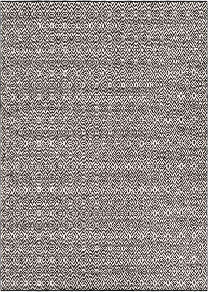 7' 10 x 7' 10 Easy-Clean Trellis Indoor / Outdoor Square Rug