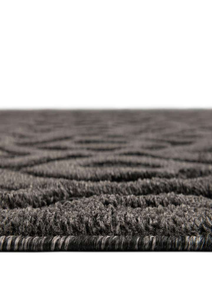 7' 10 x 7' 10 Easy-Clean Trellis Textured Indoor / Outdoor Square Rug