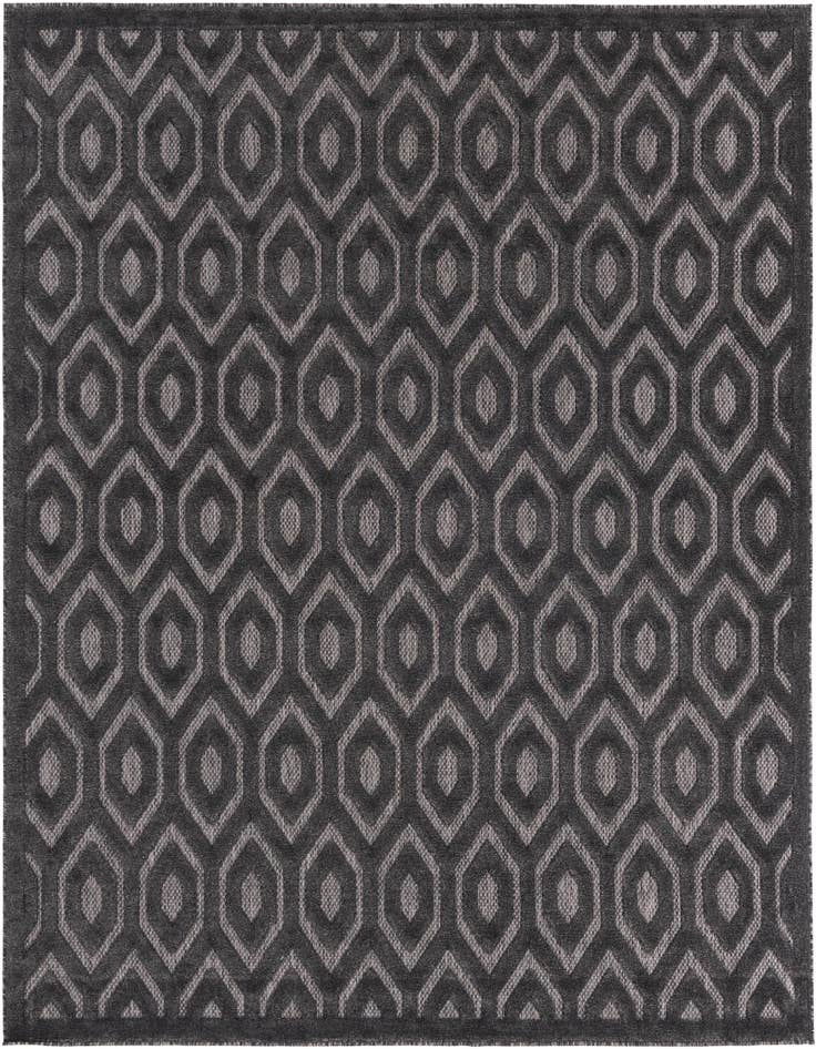 Detail image of 7' 10 x 7' 10 Easy-Clean Trellis Textured Indoor / Outdoor Square Rug