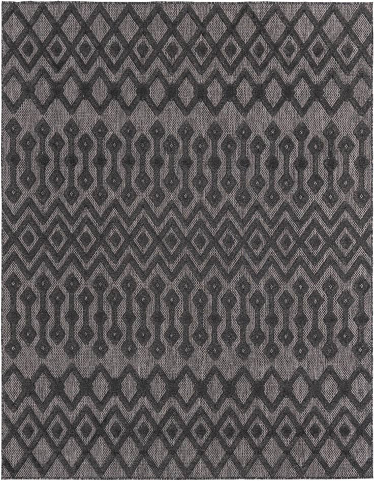 Detail image of 7' 10 x 7' 10 Easy-Clean Trellis Textured Indoor / Outdoor Square Rug