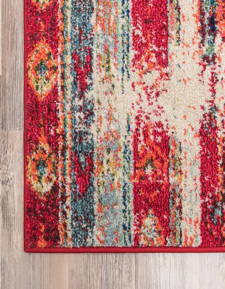 Detail image of 10' 6 x 16' 5  Washable Santa Fe Rug