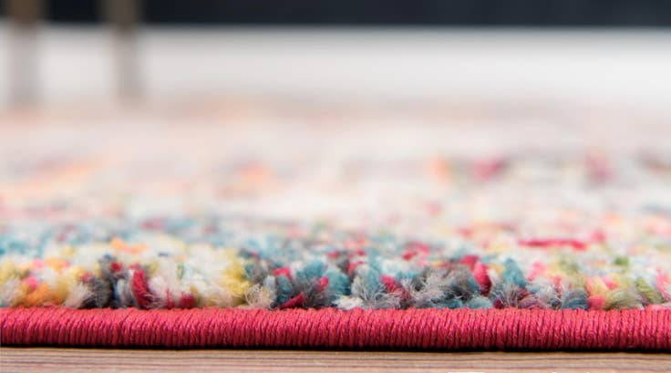 Detail image of 2' 7 x 10' Washable Santa Fe Runner Rug