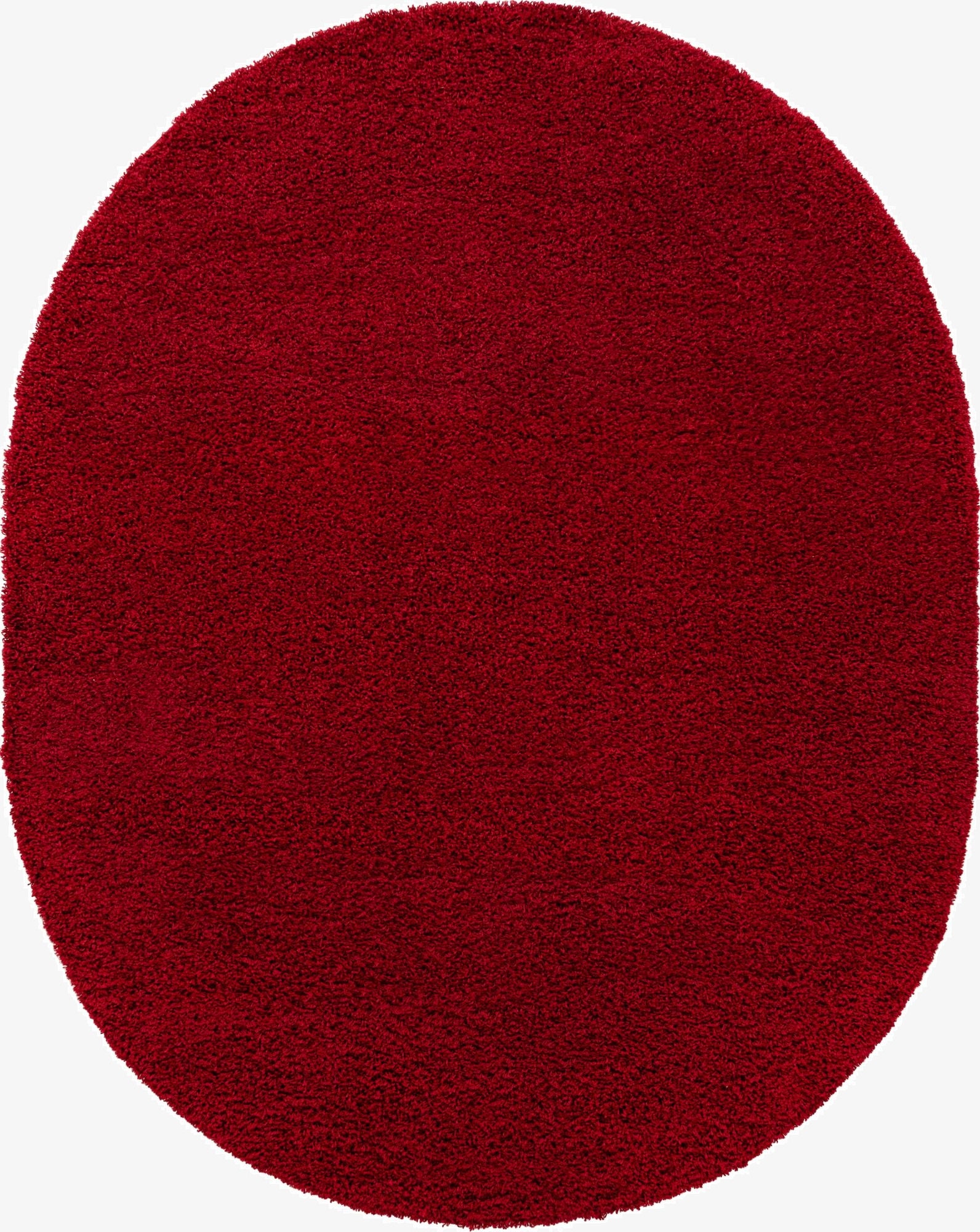 Primary image 240cm x 305cm Solid Shag Óvalo Alfombra