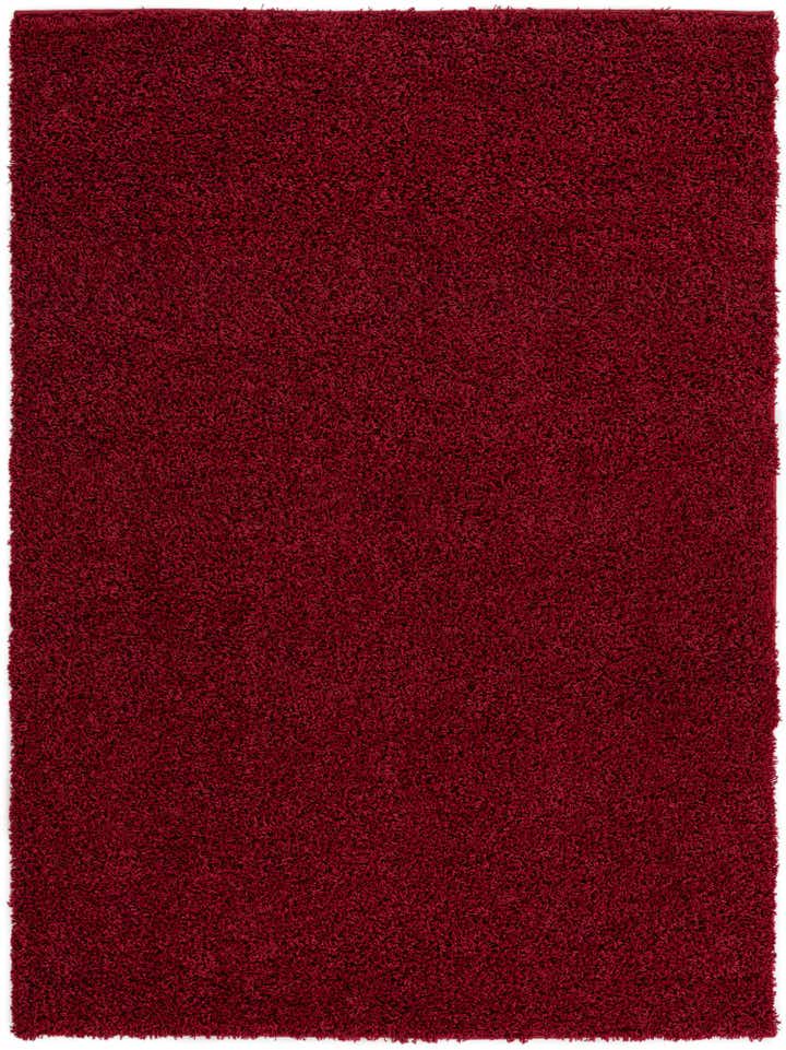 5' x 7' Solid Shag Rug