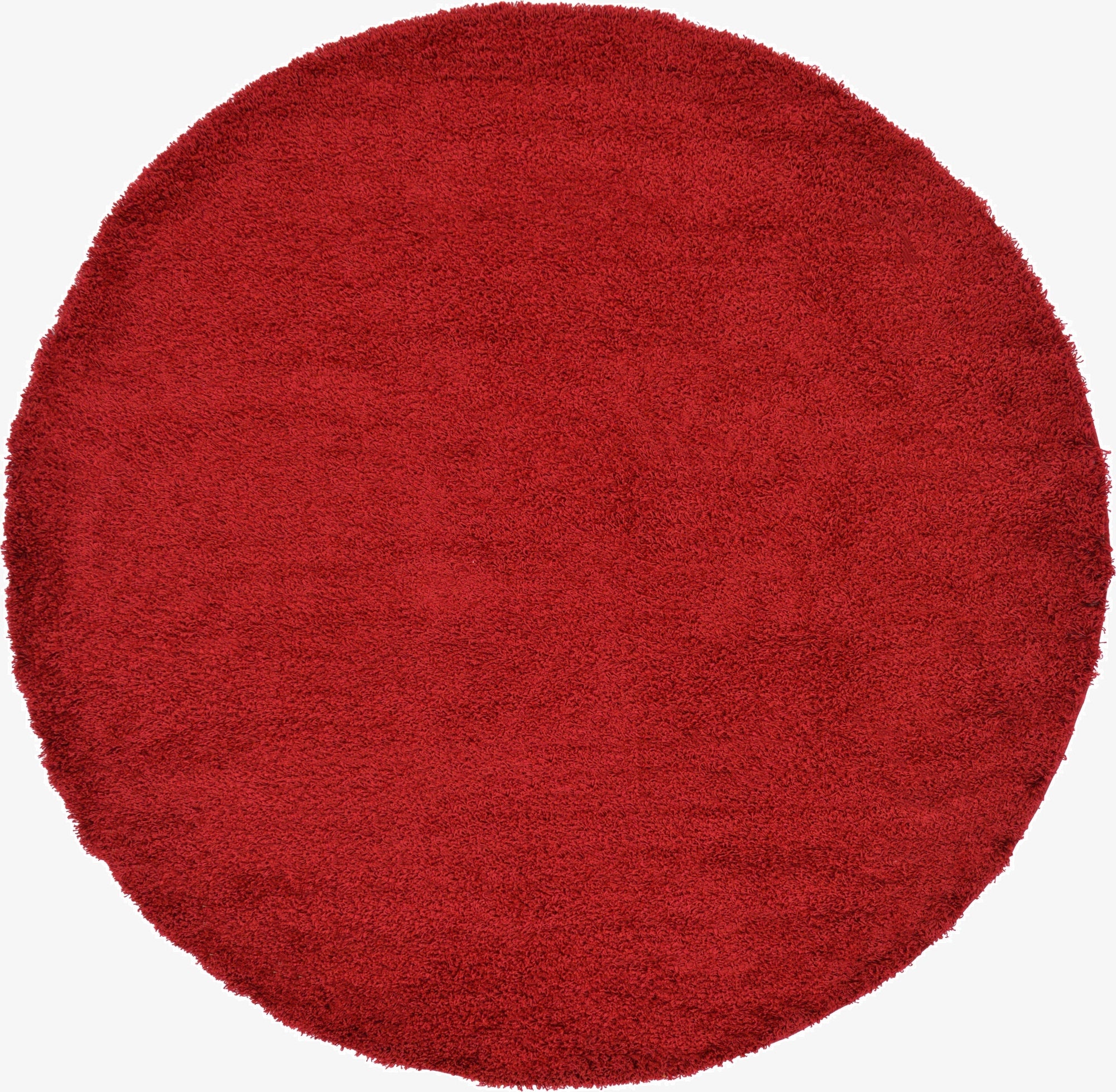 Primary image 7' 10 x 7' 10 Solid Shag Round Rug