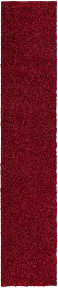 2' 7 x 14' Solid Shag Runner Rug