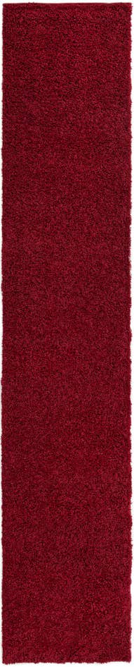 Detail image of 2' 7 x 14' Solid Shag Runner Rug