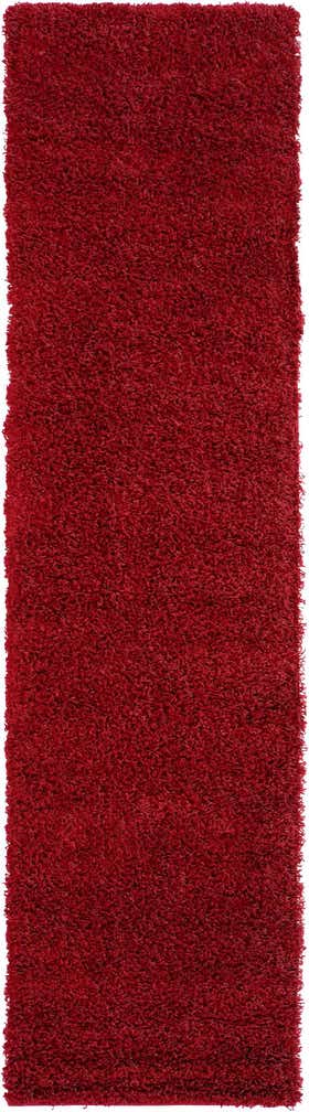 2' x 8' Solid Shag Runner Rug