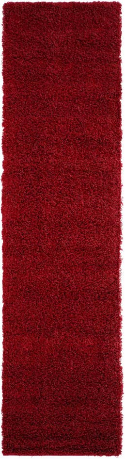 Detail image of 2' x 8' Solid Shag Runner Rug