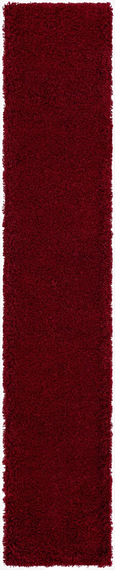 Primary image 2' 7 x 13' Solid Shag Runner Rug