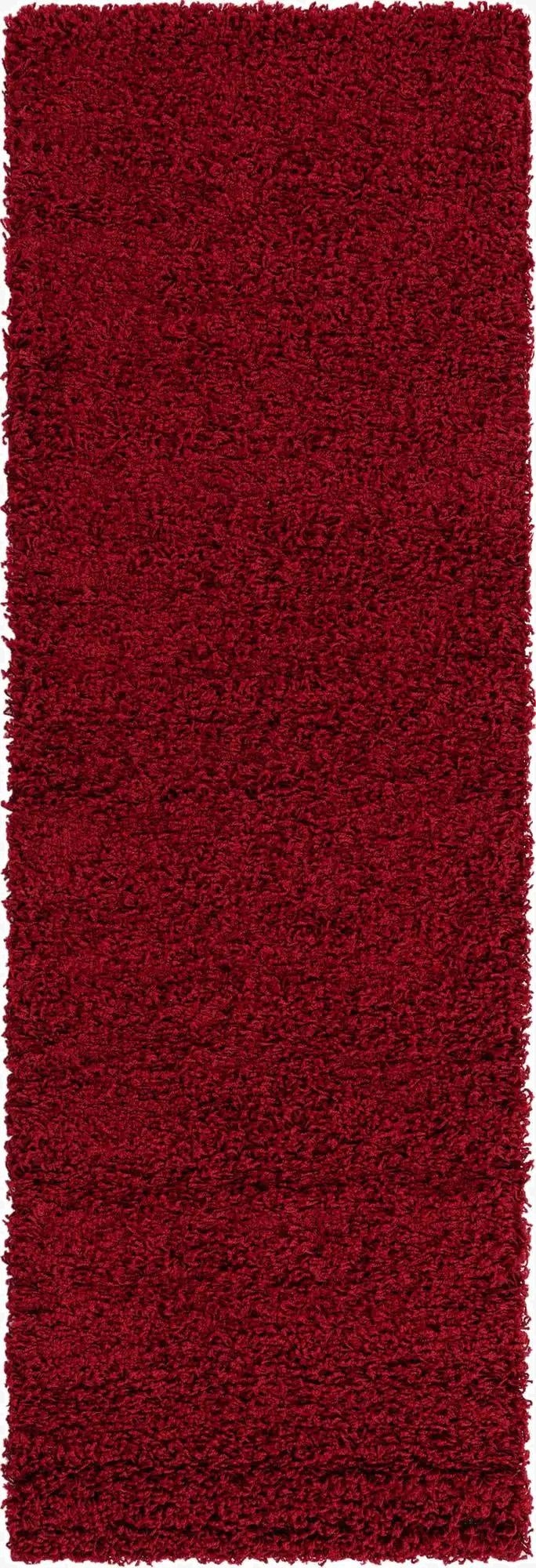 Primary image 2' x 6' 5 Solid Shag Runner Rug