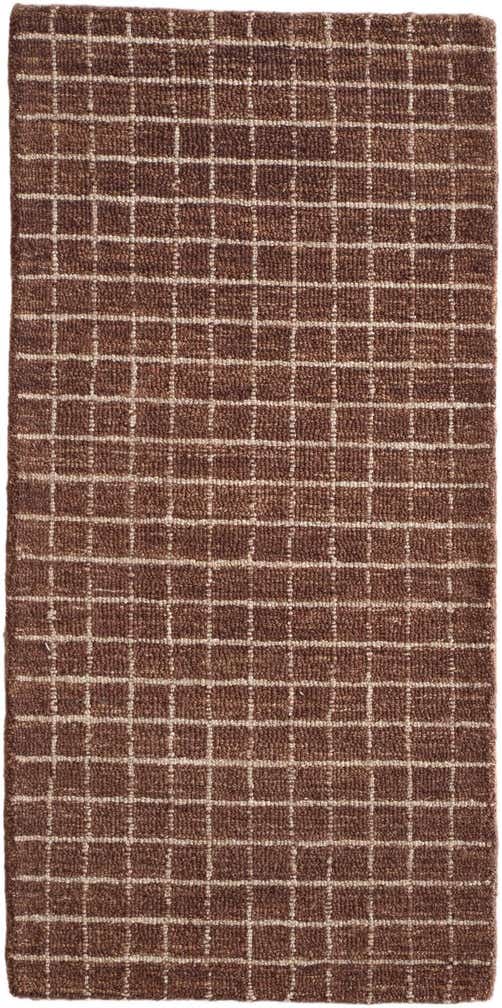 2' x 4' 1 Heritage Line Wool Runner Rug