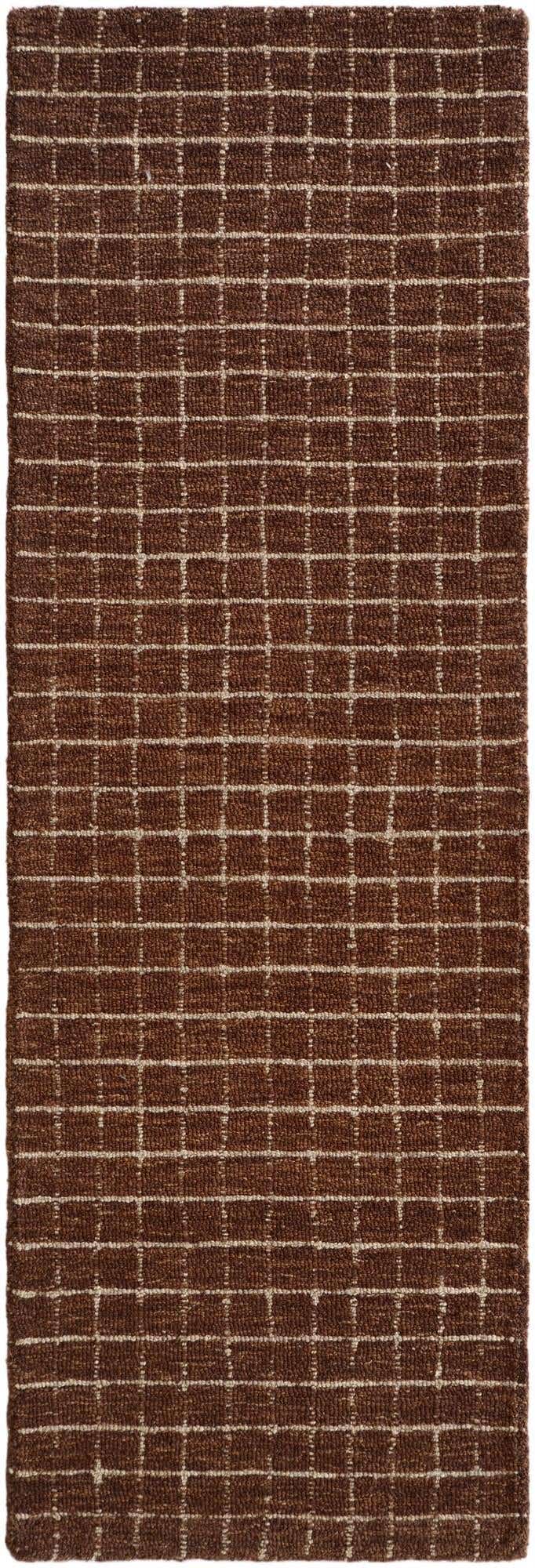 2' x 6' 1 Heritage Line Wool Runner Rug