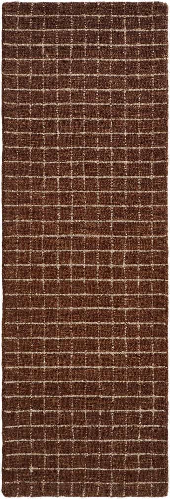 2' x 6' 1 Heritage Line Wool Runner Rug