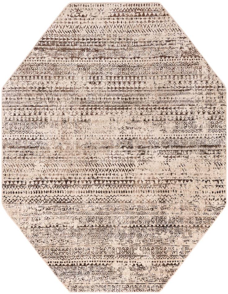 Detail image of 7' 10 x 7' 10 Hermitage Octagon Rug