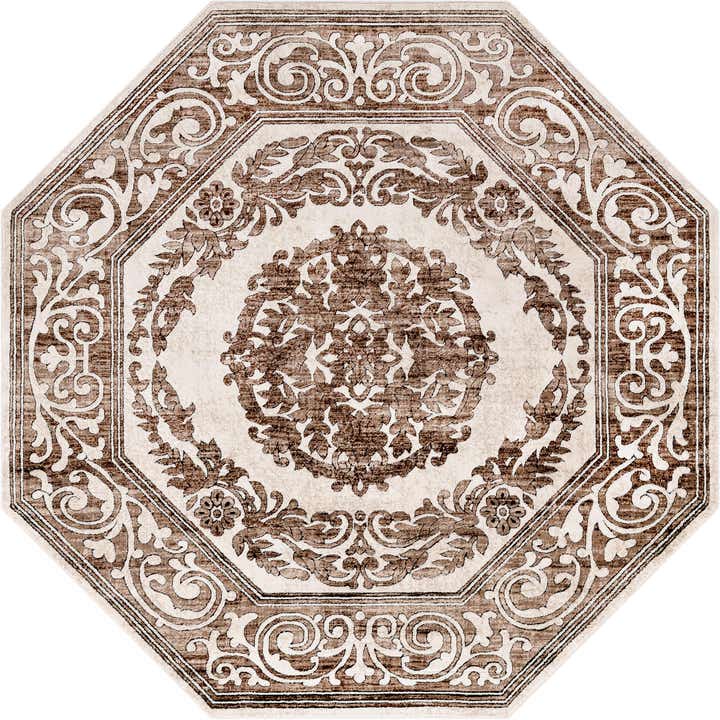 7' 10 x 7' 10 Hermitage Octagon Rug