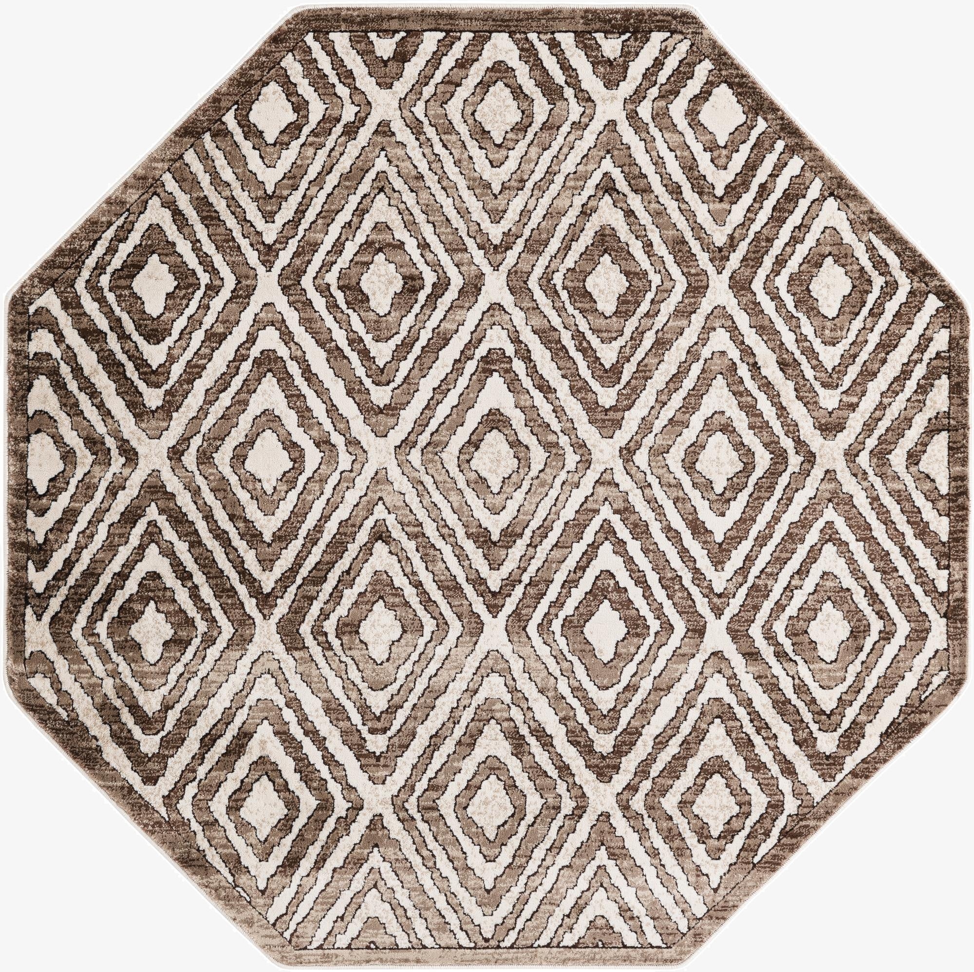 5' 3 x 5' 3 Hermitage Octagon Rug