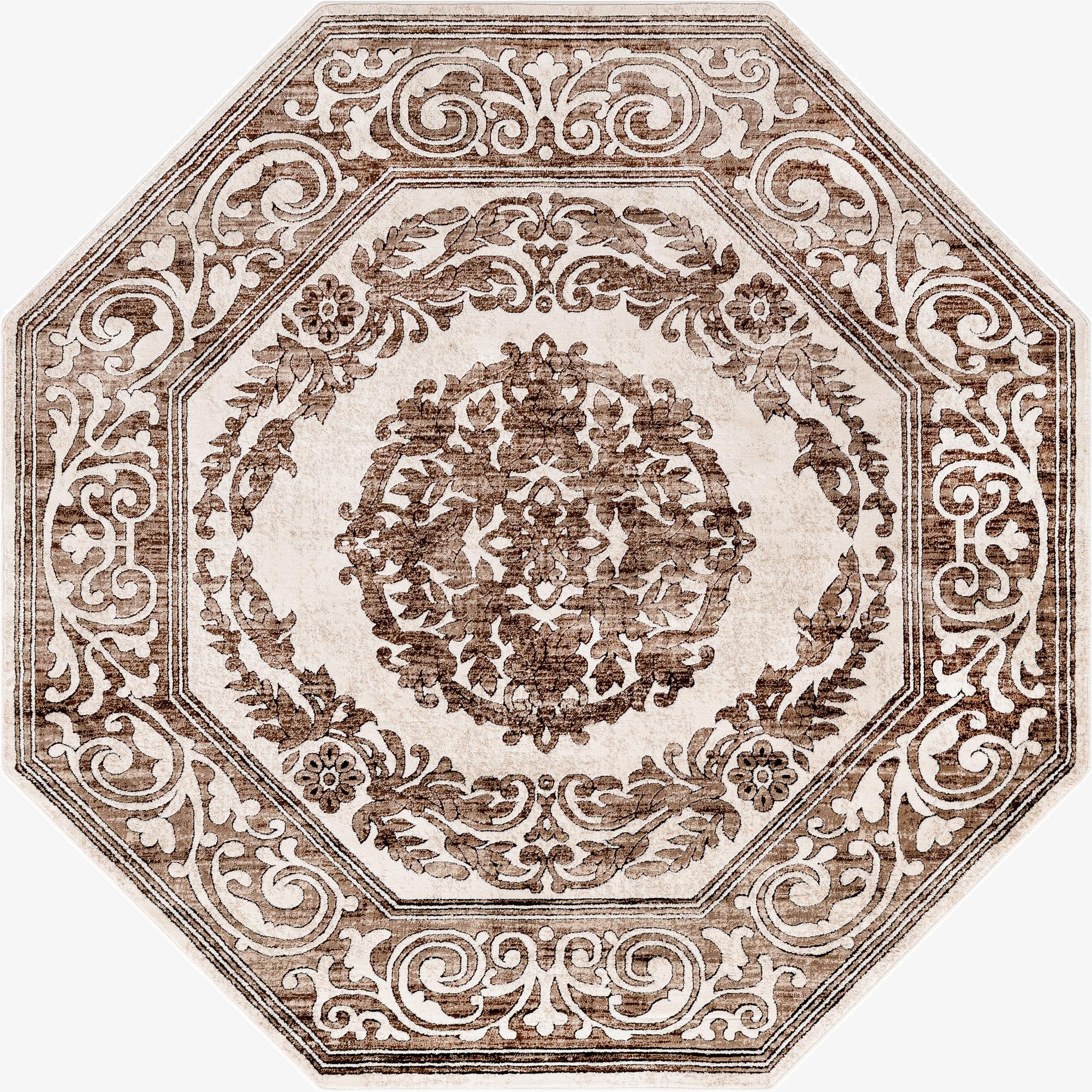 7' 10 x 7' 10 Hermitage Octagon Rug