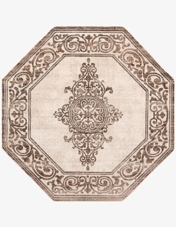 7' 10 x 7' 10 Hermitage Octagon Rug
