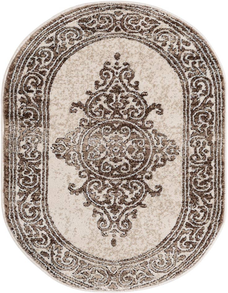 Detail image of 2' x 3' Hermitage Oval Rug