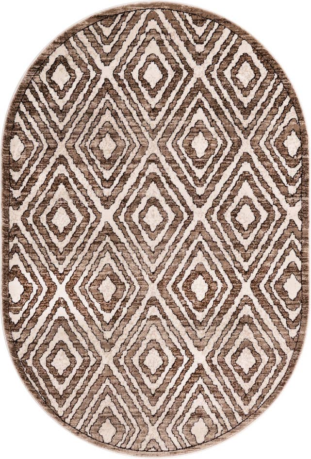 Detail image of 4' x 6' Hermitage Oval Rug