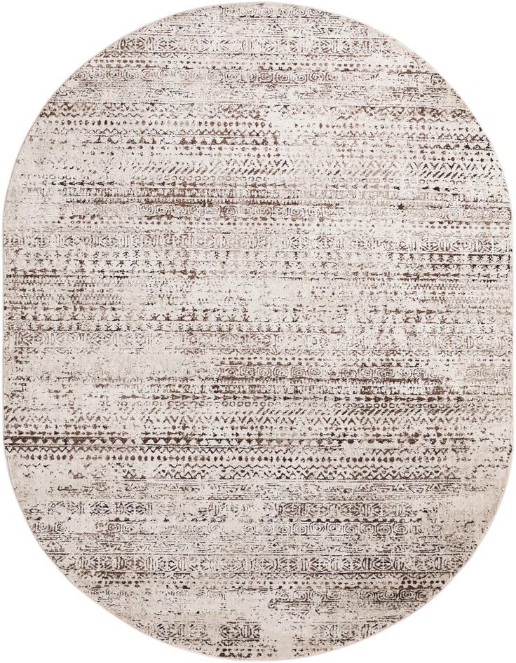 Detail image of 7' x 10' Hermitage Oval Rug