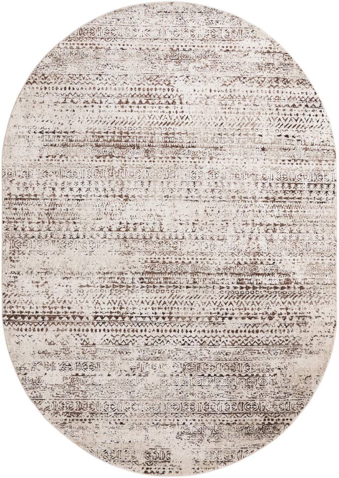 Detail image of 7' x 10' Hermitage Oval Rug