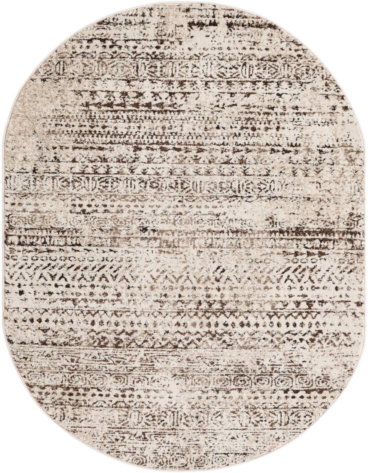 Detail image of 4' x 6' Hermitage Oval Rug