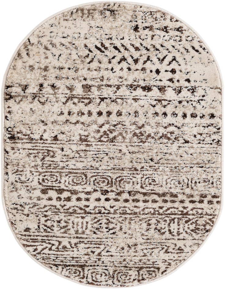 Detail image of 2' x 3' Hermitage Oval Rug
