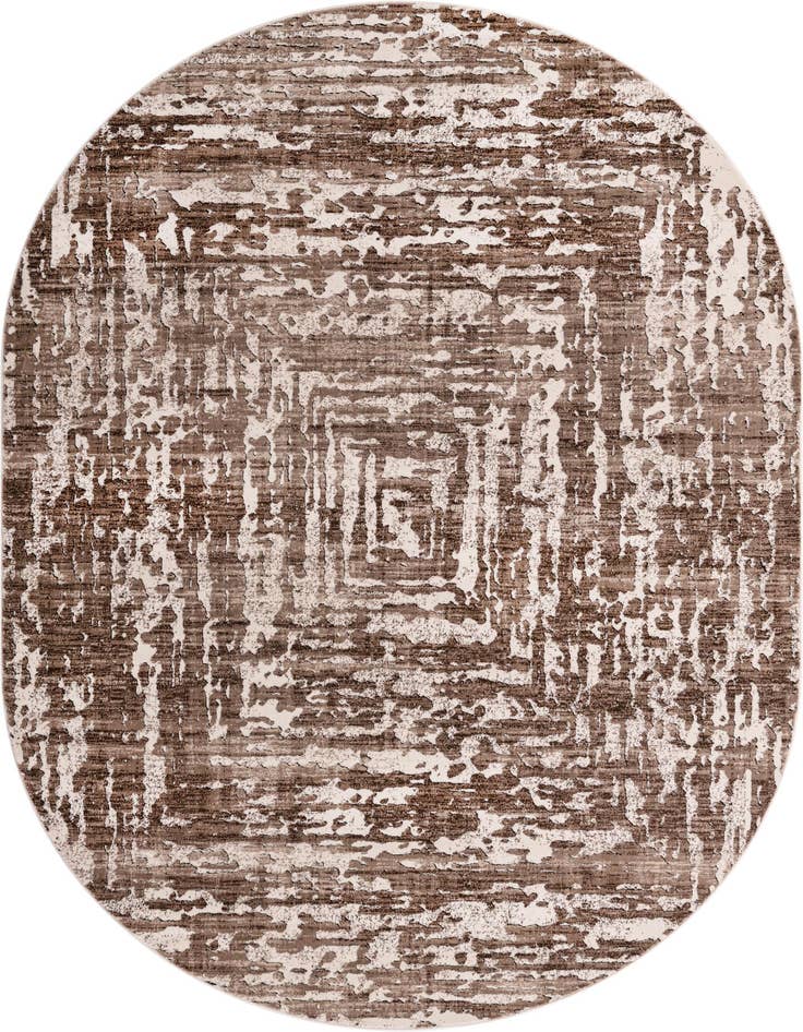 Detail image of 7' x 10' Hermitage Oval Rug