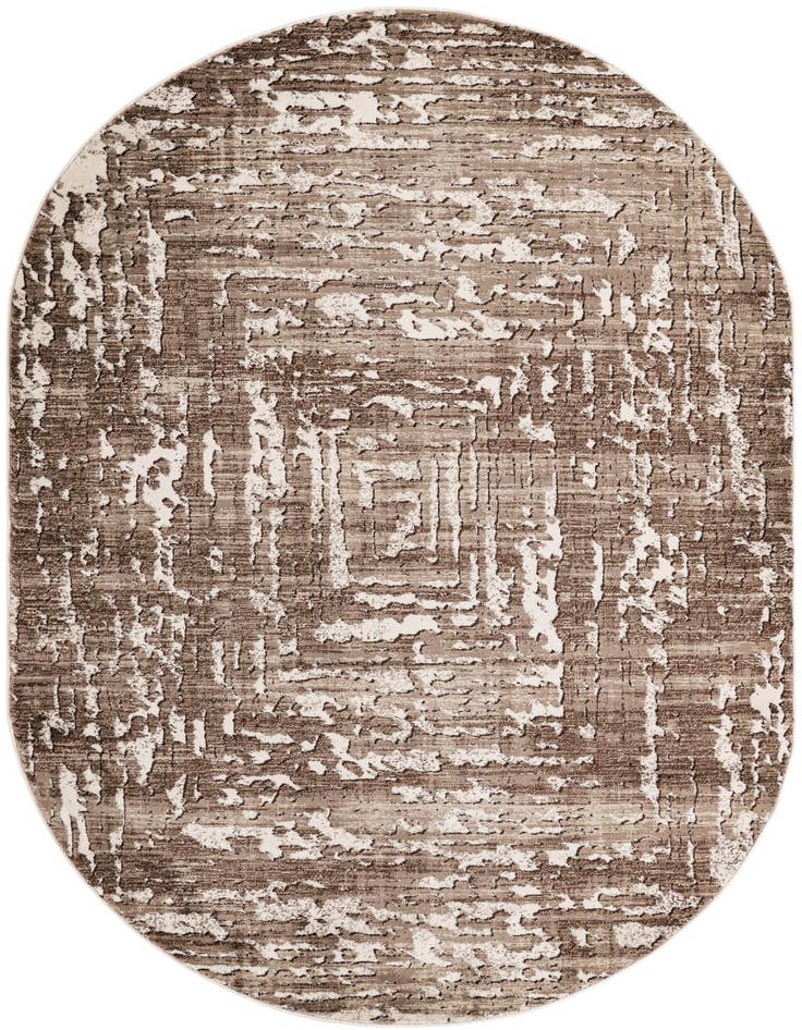 Detail image of 5' 3 x 8' Hermitage Oval Rug