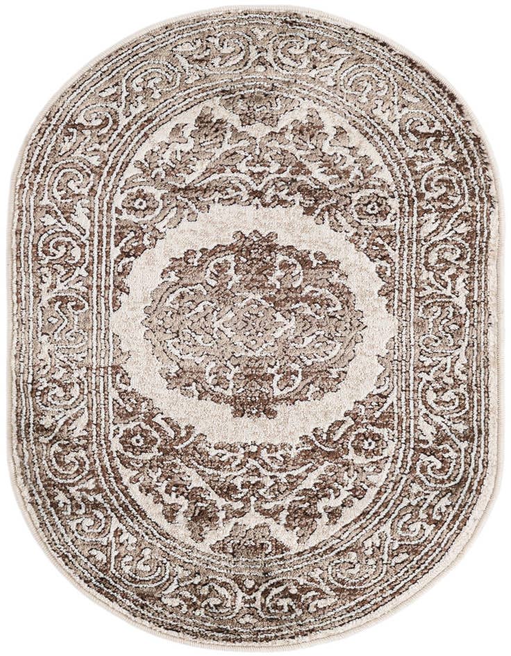 Detail image of 2' x 3' Hermitage Oval Rug