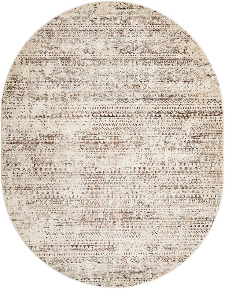 Detail image of 7' 10 x 10' Hermitage Oval Rug